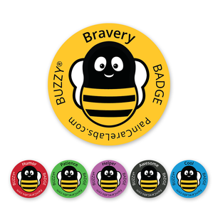 Load image into Gallery viewer, Buzzy® Bravery Badges Multi-Sticker Roll  - 2004 qt.