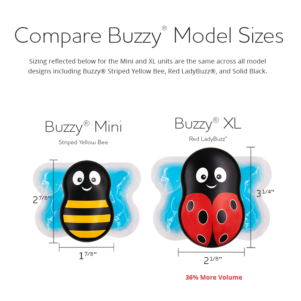 BTH3 - Buzzy® XL Healthcare LadyBuzz® – Pain Care Labs BTH3 - Buzzy® XL Healthcare LadyBuzz® – Pain Care Labs