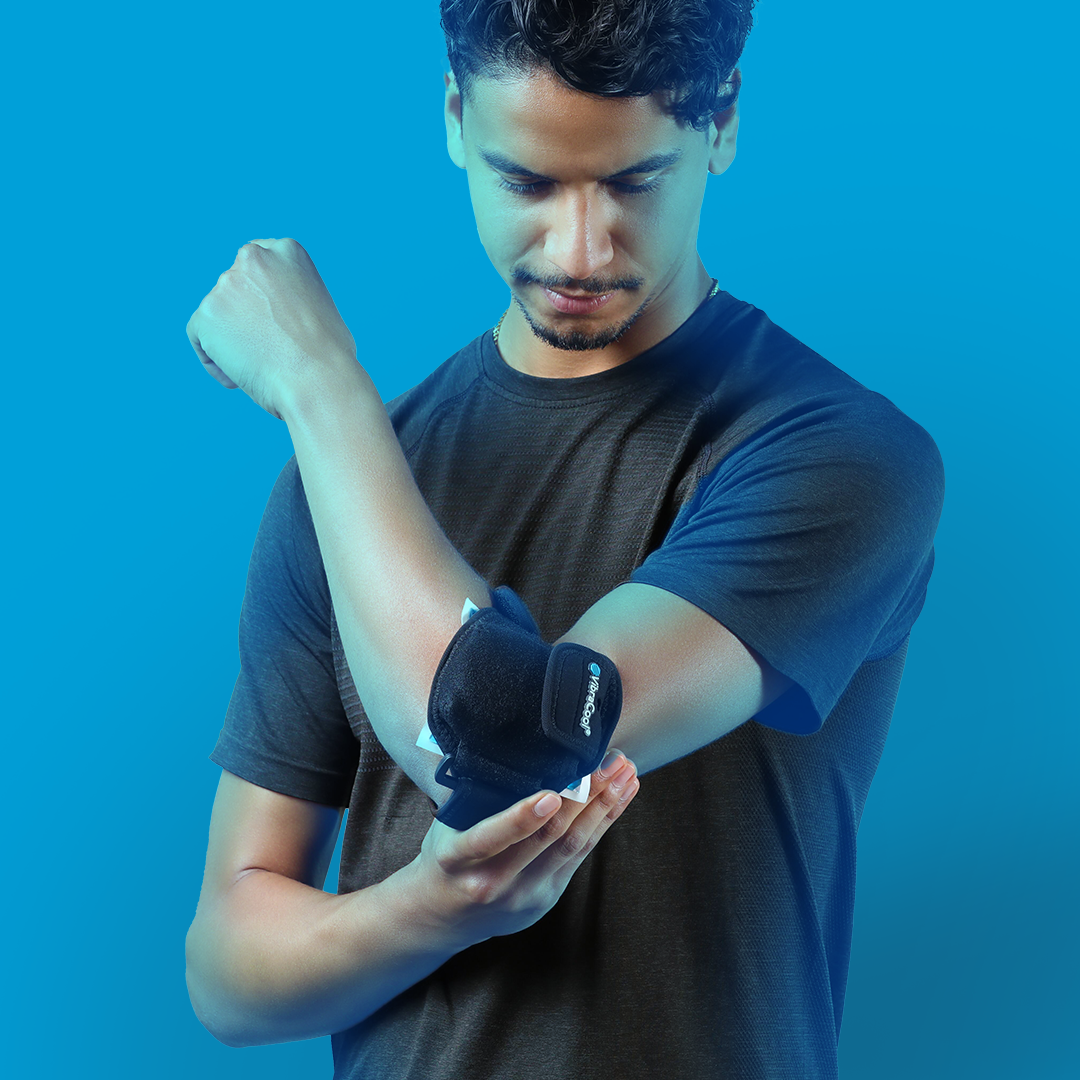 VibraCool Easy Fit for Elbow or Wrist – Pain Care Labs