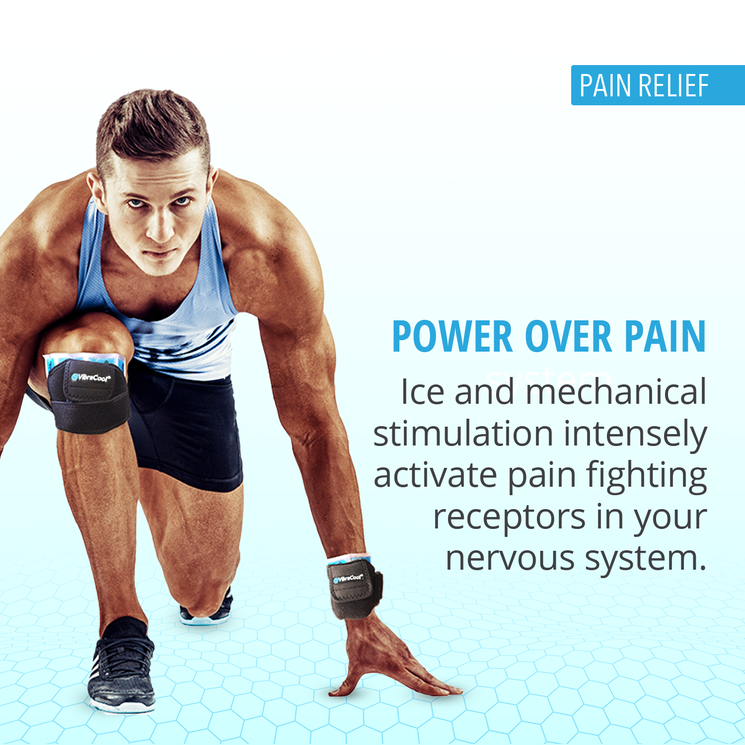 VibraCool Extended for Knee or Ankle – Pain Care Labs