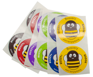 Buzzy® Bravery Badges - 100 qt. Assorted